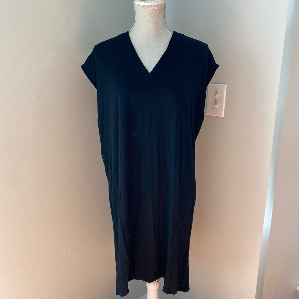 Coercion London Black Sleeveless Jersey Knit Dress